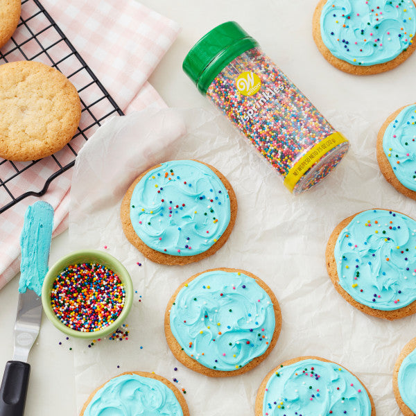 Wilton Rainbow Nonpareil Sprinkles, 7.5 oz.