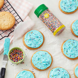 Wilton Rainbow Nonpareil Sprinkles, 7.5 oz.