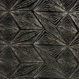 Stretch Velvet Fabric - Diagonal Glittery Design, Plum And Black, 58/60" Width