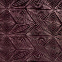 Stretch Velvet Fabric - Diagonal Glittery Design, Plum And Black, 58/60" Width