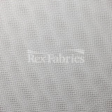 Diamond Crochet Polyester Spandex Fabric - Black/White, Diamond Crochet Mesh, 58/60" Width (1 Yard)