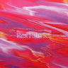Digital Glitch Poly Spandex Fabric - Fuchsia, Turquoise, Abstract Marble Digital Print, 58-60" Width (1 Yard)