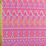 Swim Knit Nylon Spandex Digital Ethnic Print