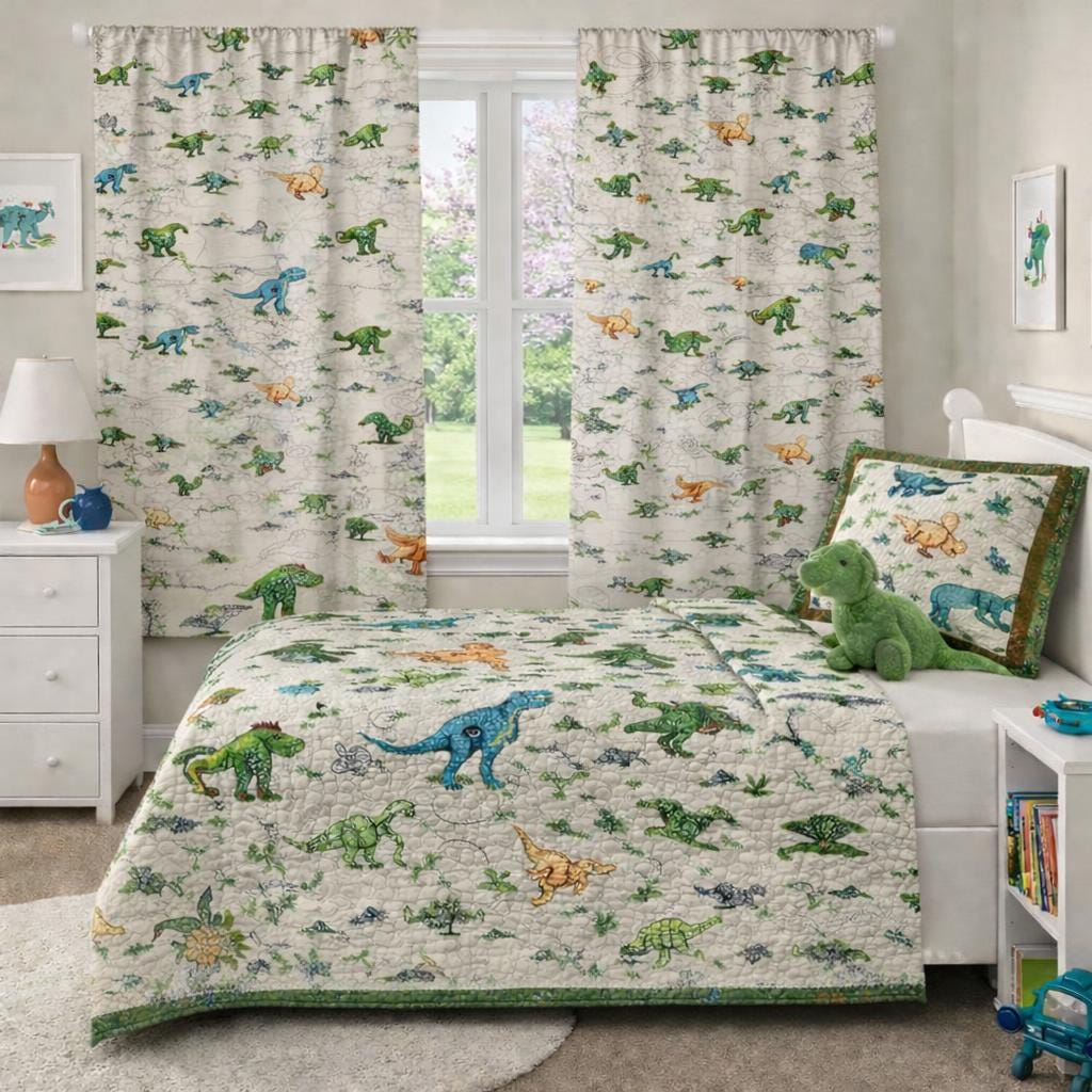 Quilting Cotton Dinosaurs Novelty Fabric 44/45" Wide