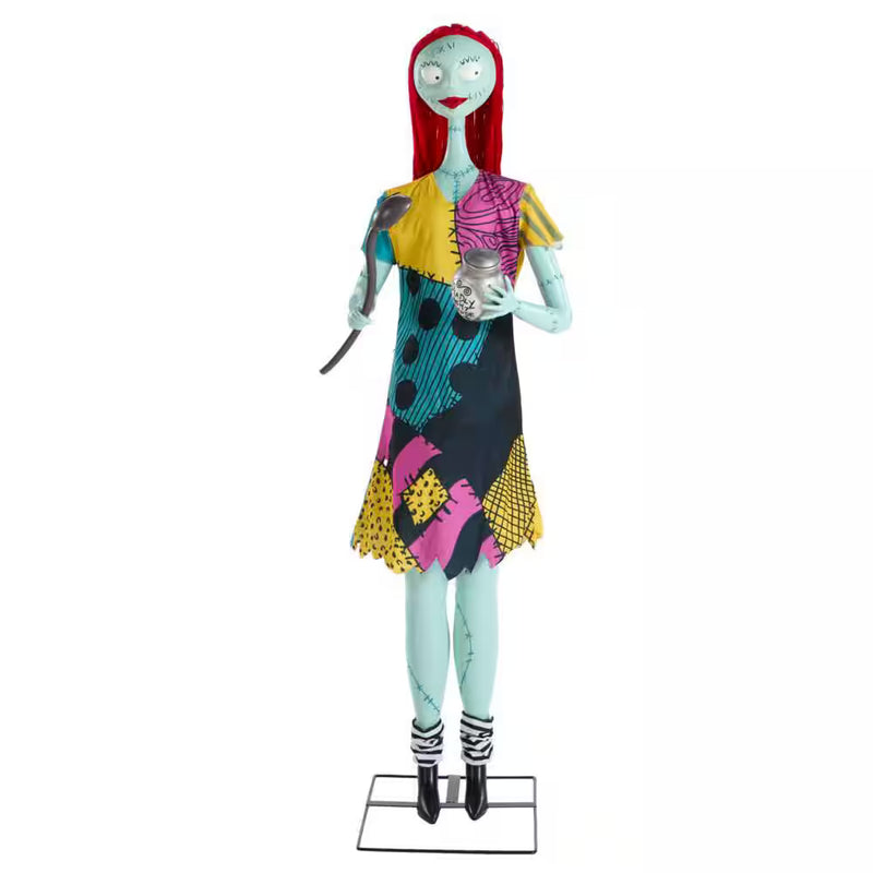 Deluxe Life Size Animated Sally Halloween Decoration 6 Feet
