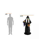 Animated LED Evil Queen Halloween Decoration 5.5 Feet