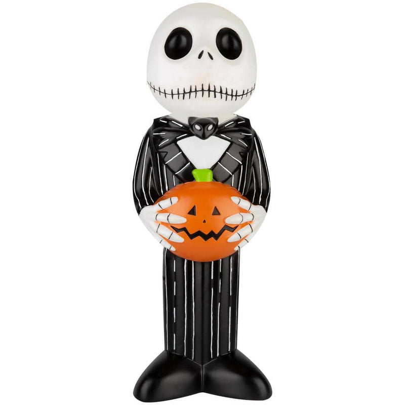 24 in. Lighted Blow Mold Jack Skellington Outdoor Decor