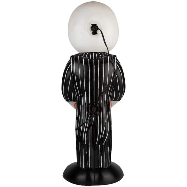 24 in. Lighted Blow Mold Jack Skellington Outdoor Decor