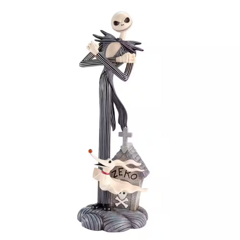Jack Skellington and Zero Halloween Porch Greeter Indoor Outdoor Decoration