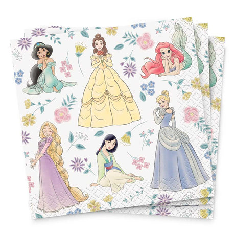 Disney Princess Beverage Napkins 16 Pack