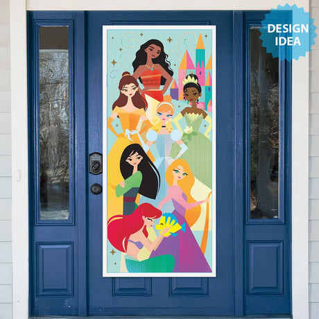 Disney Princess Door Poster