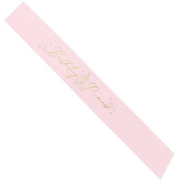 Disney Princess Birthday Princess Sash