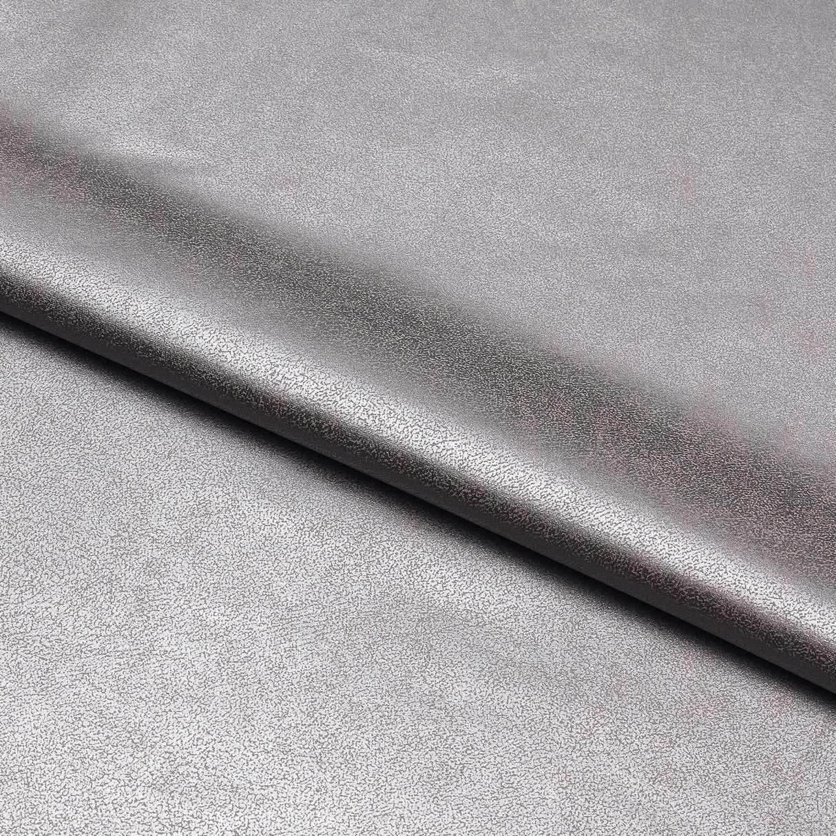 Recycled EcoTechFlex Distressed Foiled Spandex Fabric - Black/Matte Black, 58" Width (1 Yard)