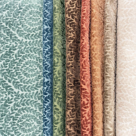 Chenille Jacquard Upholstery Fabric - Dixie Botanical