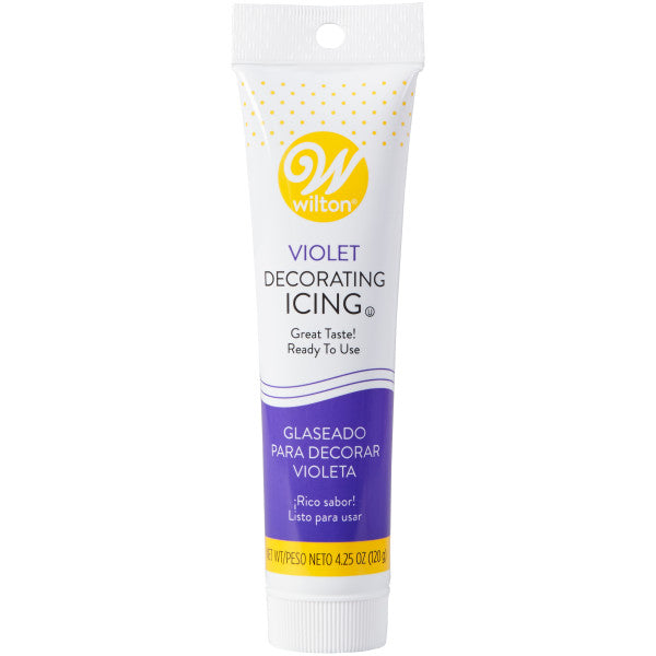 Wilton Violet Ready-to-Use Icing Tube, 4.25 oz.