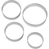 Wilton Nesting Circles Cookie Cutter Set, 4-Piece