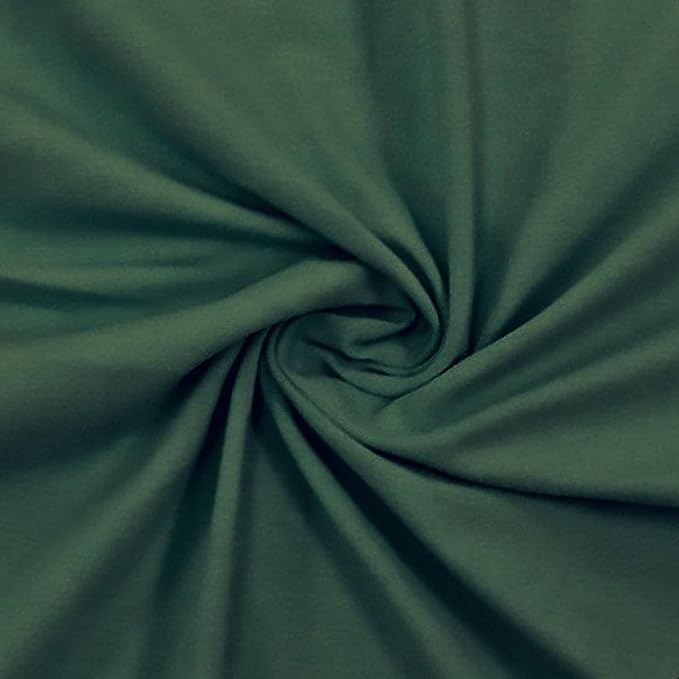 Cotton Spandex Jersey Knit Fabric Evergreen 4-Way Stretch