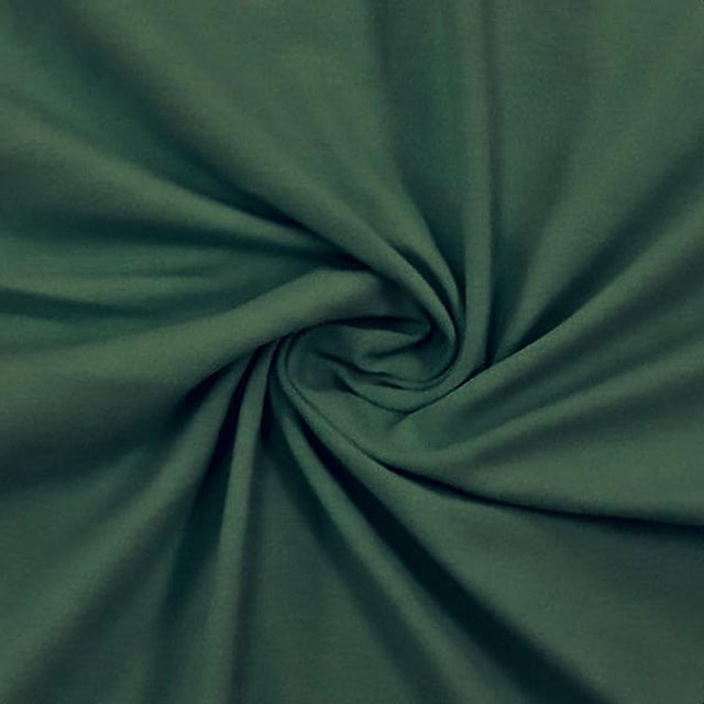 Cotton Spandex Jersey Knit Fabric Evergreen 4-Way Stretch