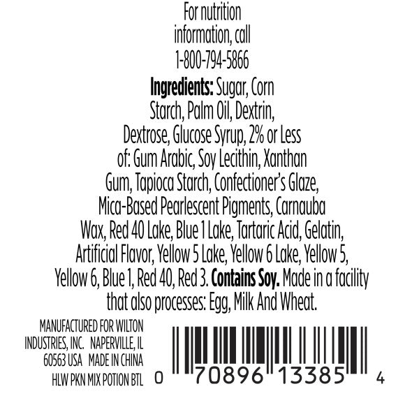 Wilton Halloween Pumpkin Sprinkles Mix, 3.63 oz. Potion Bottle