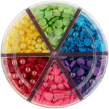 Wilton 6-Cell Rainbow Medley Sprinkles Mix with Turning Lid, 6.56 oz.