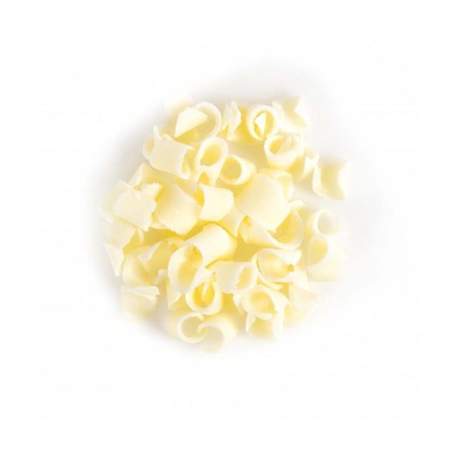 Dobla White Chocolate Micro Curls, 4 oz.