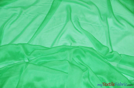 Two Tone Chiffon Polyester Fabric - Iridescent Sheer, 58/60" Width, Multiple Colors (Yards, Bolts, Sample Swatch)