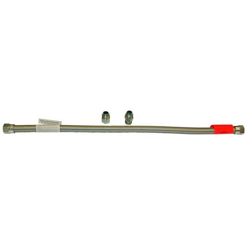 Dormont OEM # 1675NFS36 / 40-4142-36 / 1675NFS-36, Stainless Steel Stationary Gas Hose - 36" x 3/4"