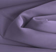 Double Georgette 100 Percent Polyester Fabric - Solid Lilac, 58/60" Width