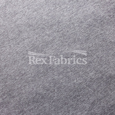 Double Moss Heather Polyester Spandex Fabric - Heather Solid, 58/60" Width, 280 GSM (1 Yard)