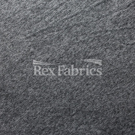 Double Moss Heather Polyester Spandex Fabric - Heather Solid, 58/60" Width, 280 GSM (1 Yard)