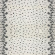 Linen Double Border Floral Print Fabric