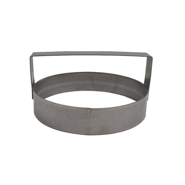 Round Dough Cutter with Handle Heavy Duty Stainless Steel, 8"