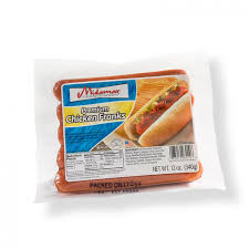 Midamar Chicken Hot Dog 9pcs