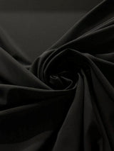 Black Stretch Crepe
