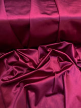 Shiny Nylon Spandex Burgundy