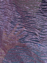 Glitter Lace Baby Pink