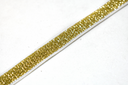 Metallic Elastic Trim 3/8" Gold Silver