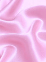 Baby Pink Stretch Satin