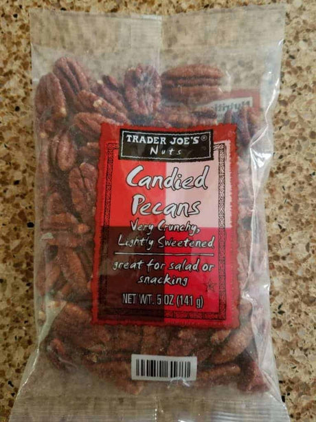 Candied Pecans – Sweet & Crunchy Snack, 5 oz
