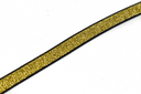 Metallic Elastic Trim 3/8" Gold Silver