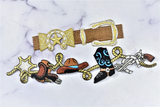Embroidered Cowboy Applique Iron-On Star