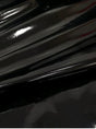 Black Glossy Stretch Patent Leather Latex