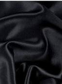 Stretch Satin Black