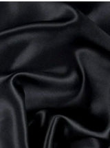Stretch Satin Black