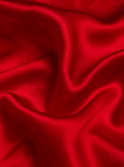 Stretch Silk Charmeuse Red