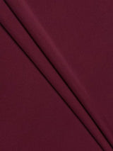 Stretch Crepe Burgundy