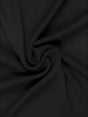 Black Stretch Crepe