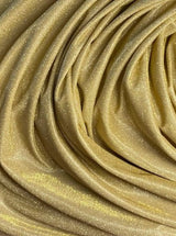 Gold Stretch Metallic Lurex