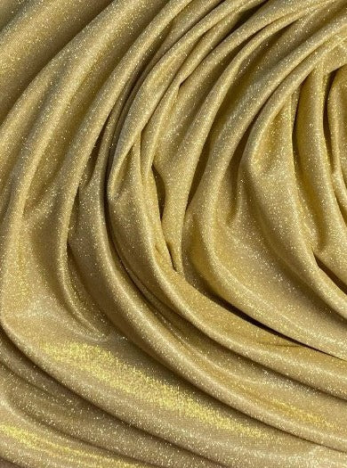 Gold Stretch Metallic Lurex