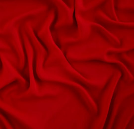 Stretch Crepe Red